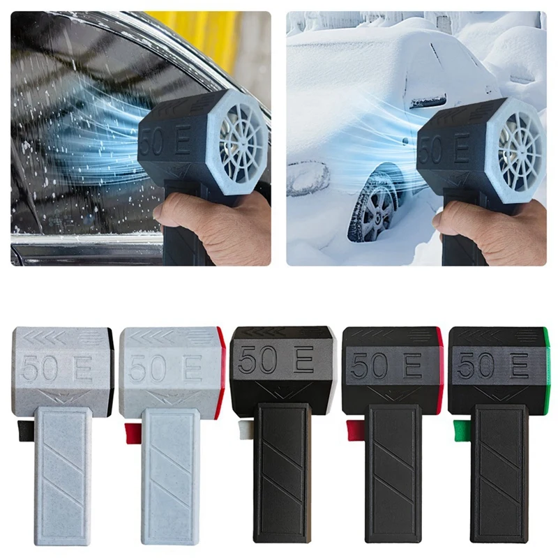 Ventilateur Turbo Jet pour voiture, souffleur d'air violent, moteur sans balais, souffleur de poussière électrique injuste, 50E, 50mm