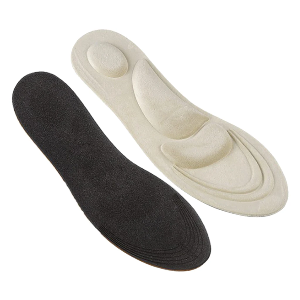 

1 Pair Reusable Foot Support Insoles Breathable Padded Running Shoes Inserts Pad
