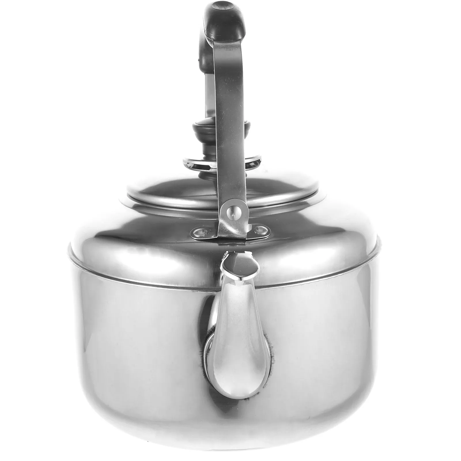 Large Capacity Stainless Steel Heating Kettle Sounding Whistle Teakettle for Home Gas Stove Boiling Alert Teakettle for Home