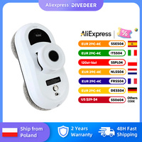 DIVEDEER No water spray Window Cleaning Robot Anti-fall Intelligent Suction Glass Wireless Remote Control Cleaning Machine