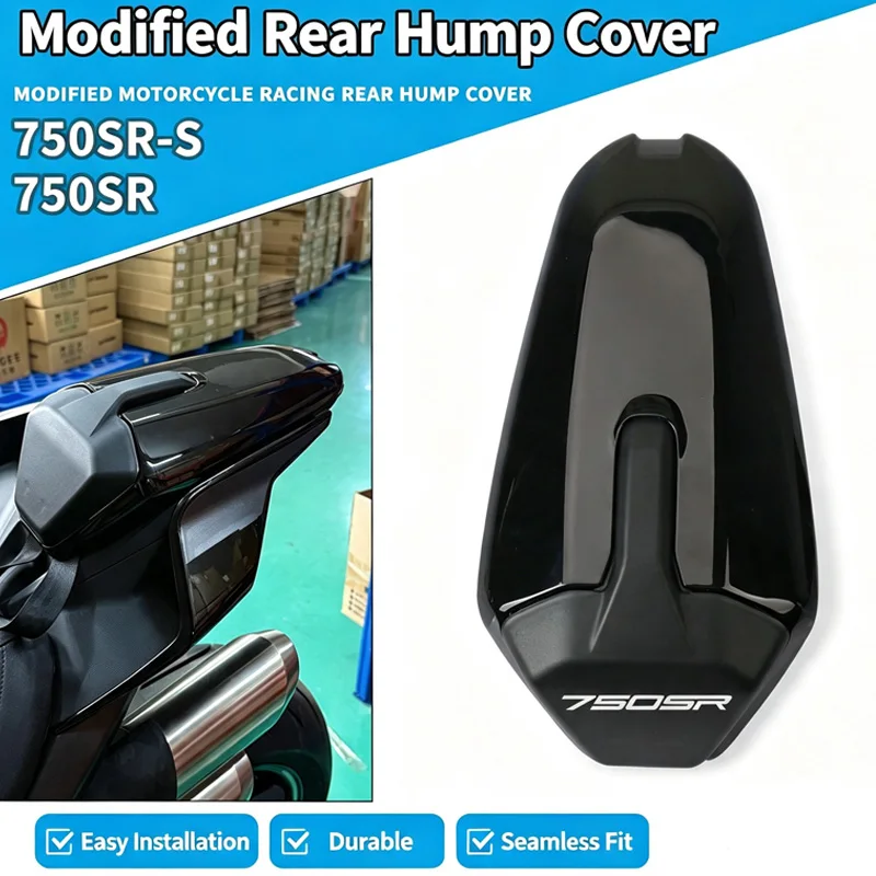 Fit For 750SR 750SR-S 750 SR SR*Motorcycle Rear Seat Cover Passenger Tail Fairing Cowl Rear Hump Complete Seat