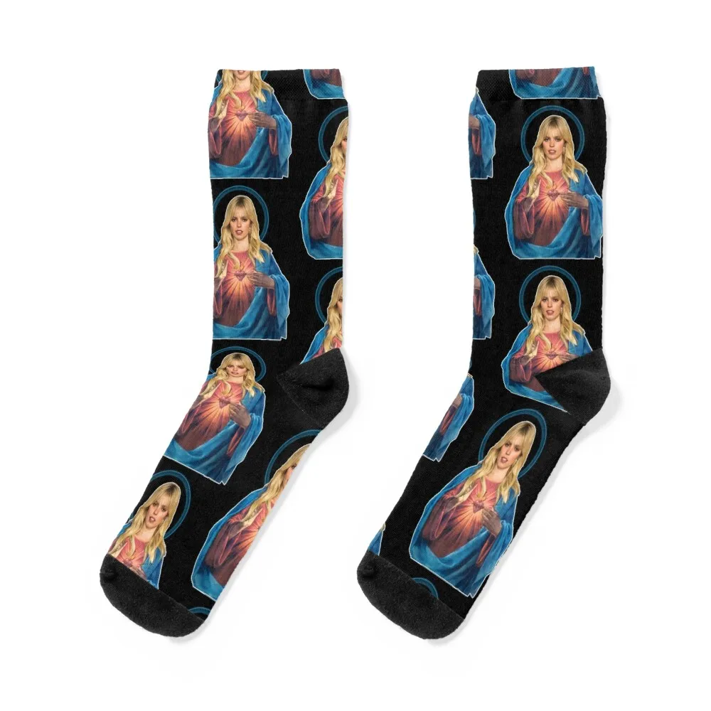 renee-rapp-jesus Socks Children's halloween kawaii winter Socks Men's Women's