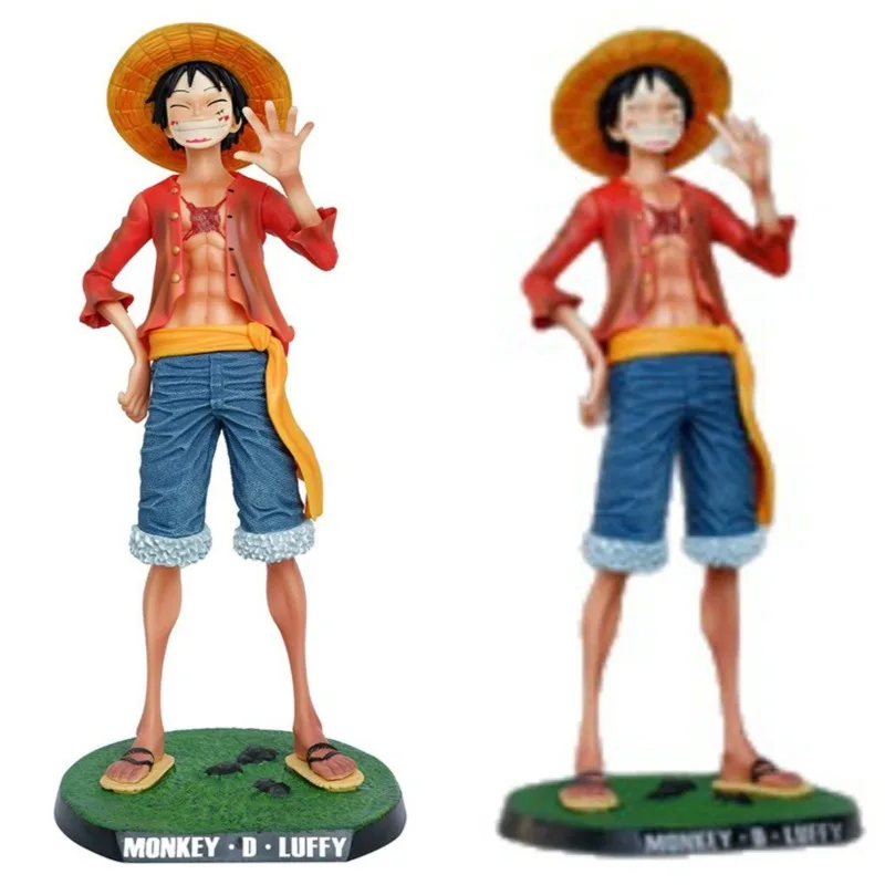 

40CM Anime One Piece Series Model Desktop Toy Cartoon Straw Hat Luffy Creativity Exquisite Figure Men and Women Birthday Gift