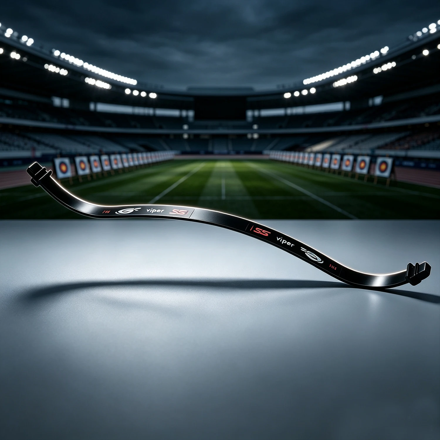 40lbs 60lbs Recurve Bow Limb Black Tapered with 2 End Caps Outdoor Target Practice Equipment
