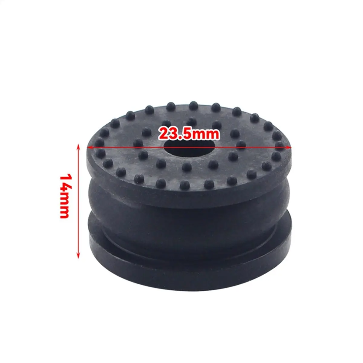 A85P For Bambu Lab H2D/H2DS 3D Printers Rubber Shock-Absorbing Cushioning Pads Bottom Easy Installation