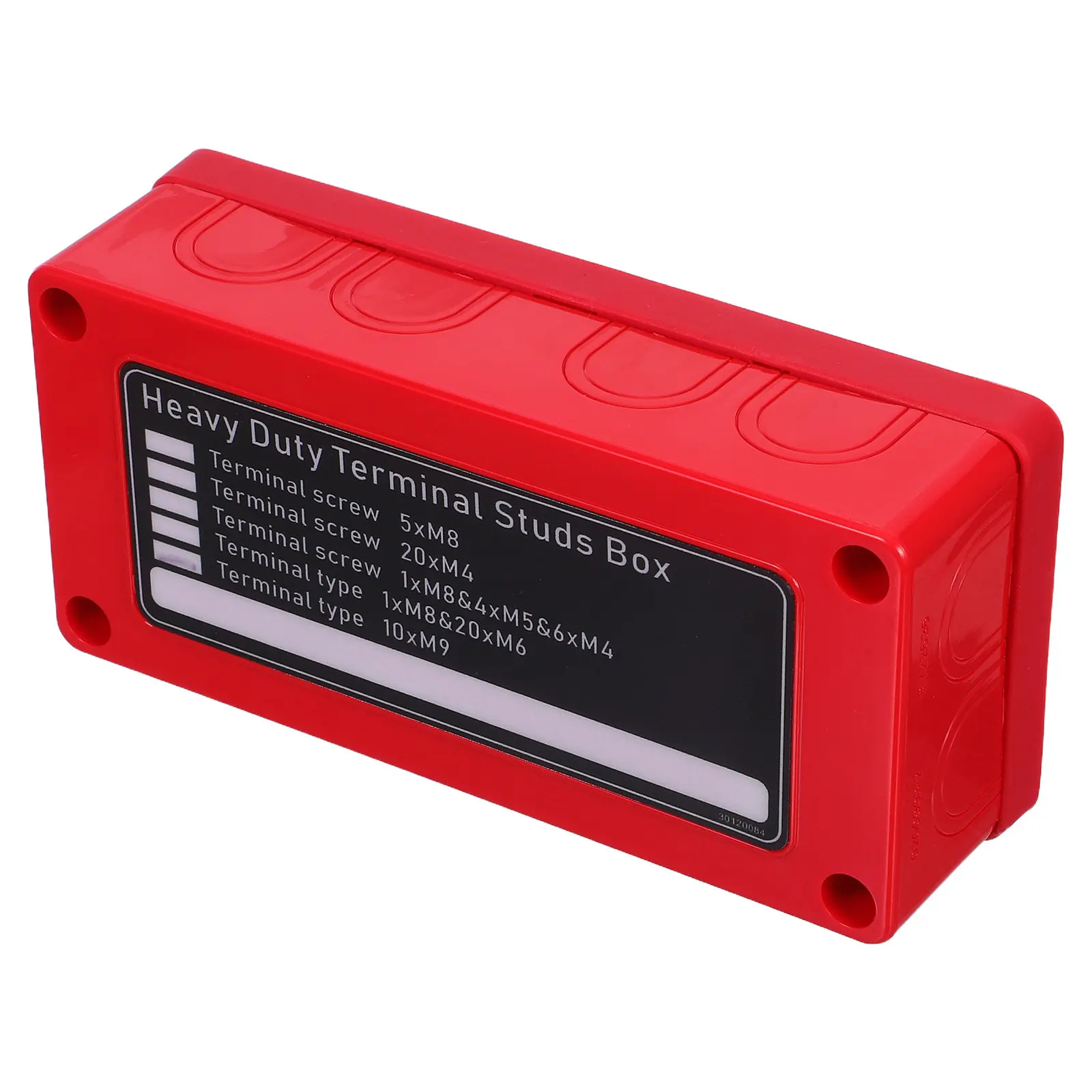 

Heavy Duty Bus Bar Box 10 Position Power Distribution Terminal Block for Automotive Car Rv Marine Solar Electrical Systems with