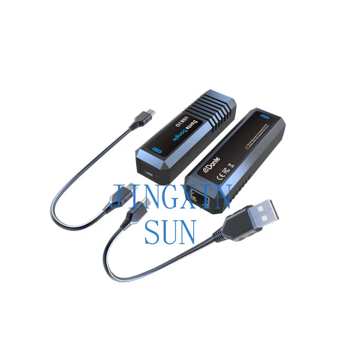 D4 Dante Input Audio Sound Device Converts to Dual Independent Female XLR Output Dante Converter