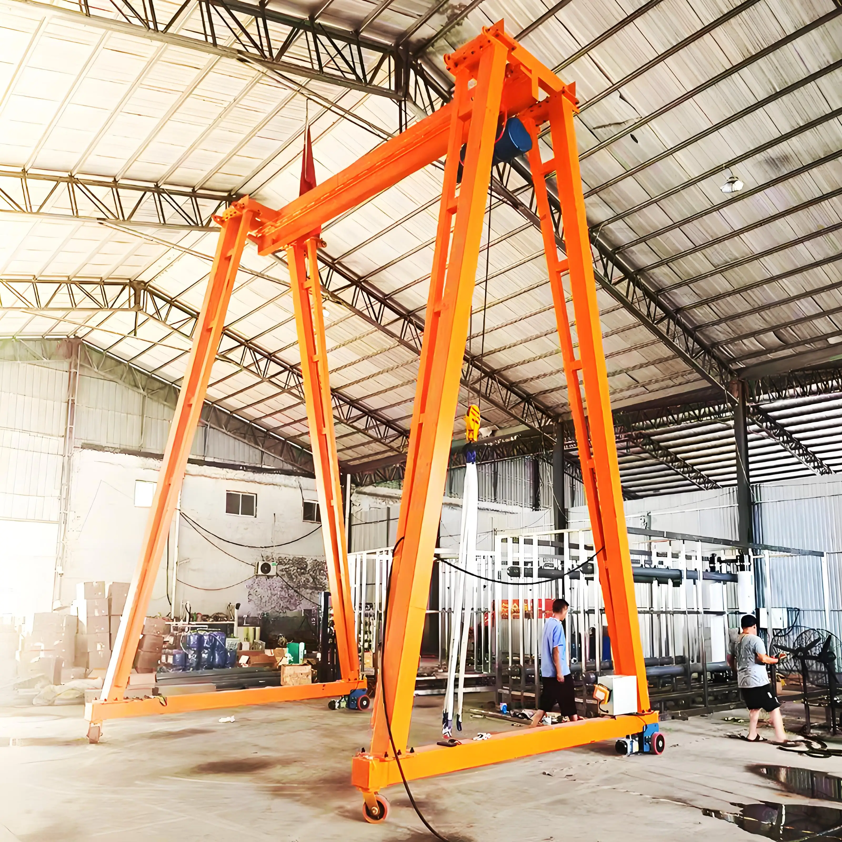 Mini Gantry Crane Single-Girder 1ton for Sale Small Factory Gantry Crane