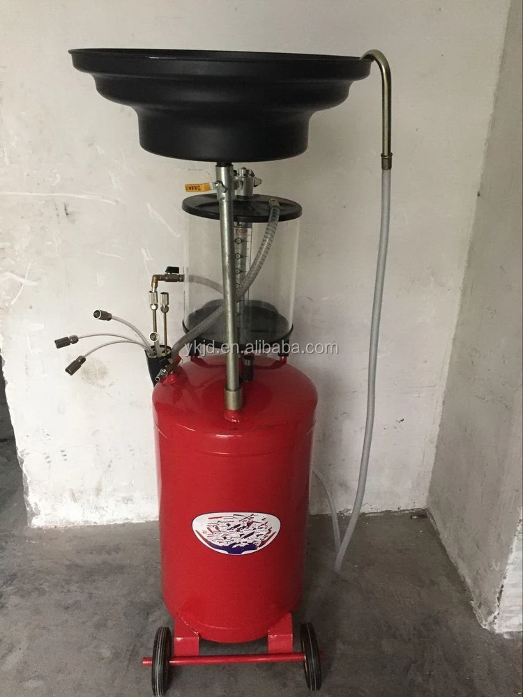 Mesin Penghisap Oli Multifungsi JOD606 Merah 20 Galon dengan Sistem Pneumatik Terlihat