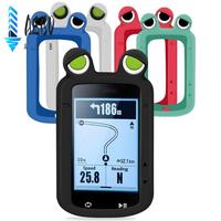 AEB0-Silicone Case Protector For IGPSPORT BSC200 BSC300 With Screen Protection Film Bicycle Computer Protection Cover