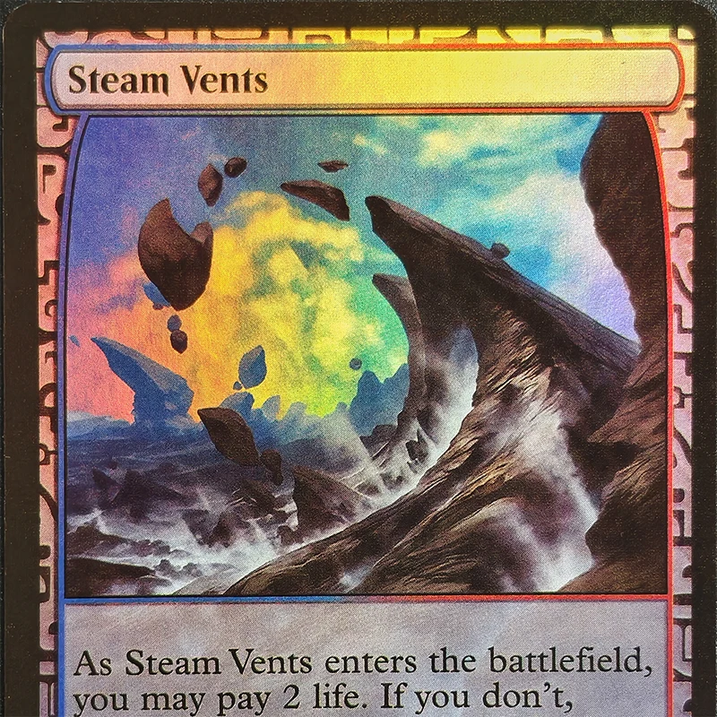 EXP TCG Proxy Foil Cards Polluted Delta Flooded Strand Ancient Tomb Scalding Tarn Misty Rainforest Arid Mesa Wooded Foothills - view 5