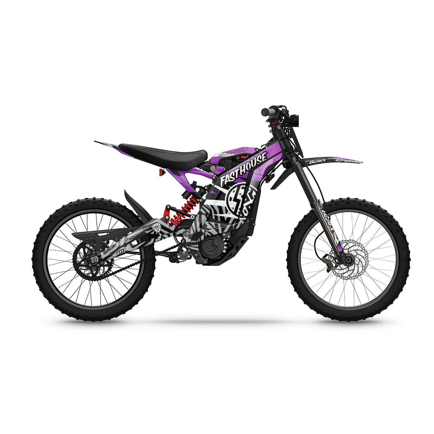 Motorcycle Body Fairing Sticker Decal Protective  eBike eMoto Full Graphic Kit For Surron Light Bee X  Design -11