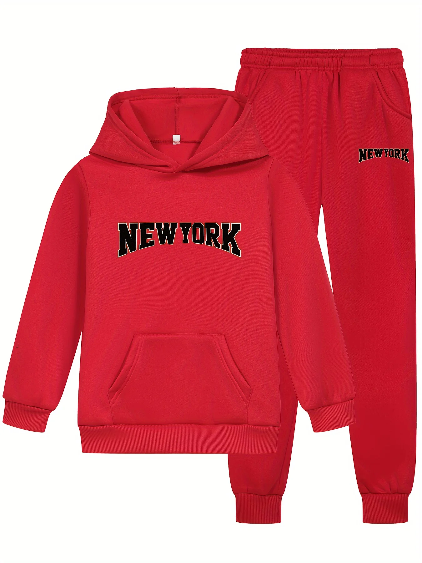 

Jackets and pants set in classic style. Letter print. 2025 autumn and winter fashion. Thick long pants set for autumn and winter