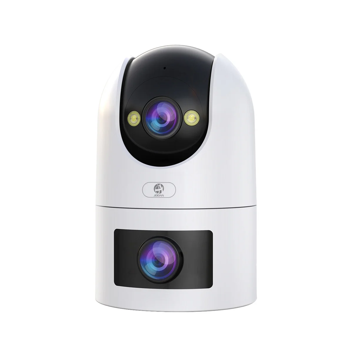 

3-мегапиксельная камера с двумя объективами, поддерживающая Wi-Fi 5G, функции цветной ночного видения и прожекторной сигнализации, с настенной конструкцией