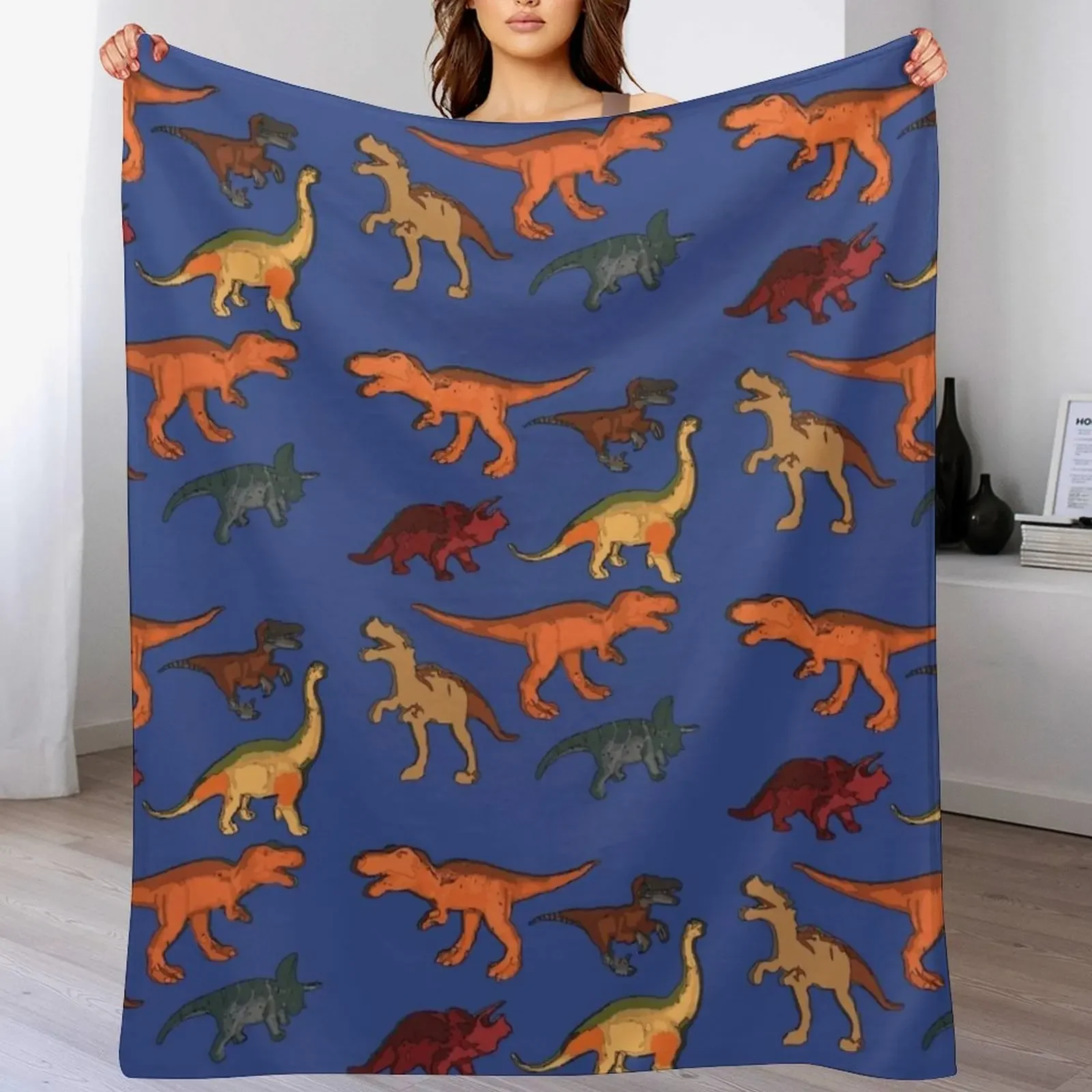

Classic Dinosaur Design Throw Blanket Cute Fashion Sofas Bed covers blankets ands Blankets
