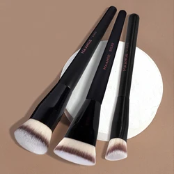 MAANGE 3PCS Makeup Brushes Set for Cosmetic Foundation Powder Blush Concealer Kabuki Blending Skin-friendly Beauty Tools