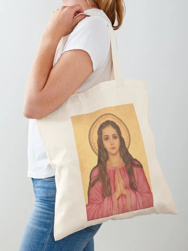 

Saint Philomena of Rome Tote Bag ecological bags reusable shopping bags canvas tote Women's bag