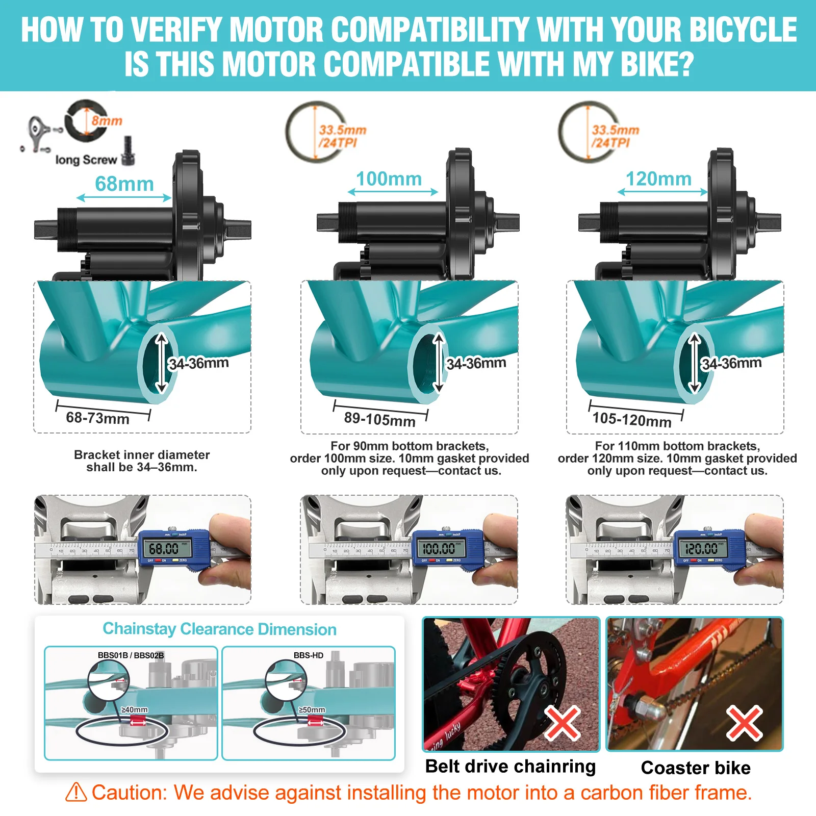 [الشحن المحلي في الولايات المت - مراجعة Torque Sensor Mid Drive Motor Kit وسعره