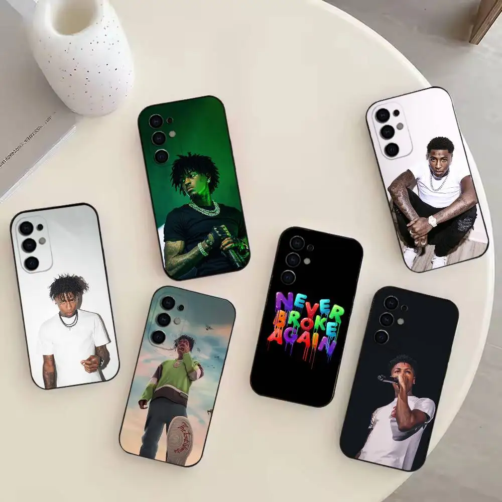 Rapper YoungBoy Never Broke Again   Phone Case For Samsung S25,S24,S21,S22,S23,S30,Ultra,S20,Plus,Fe,Note,10,9,5G Black Cover