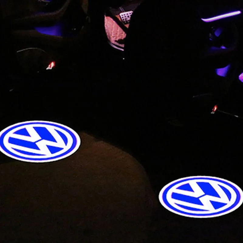 

Светодиодные аксессуары для подсветки дверей автомобиля с логотипом Volkswagen Golf, Bora, Polo, GTE, Caddy, Tiguan, Arteon, Passat, EOS, Touareg, Altima.