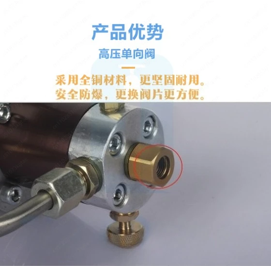 30mpa high-pressure single-cylinder air pump for cylinder head, 4500psi electric air pump, compatible pump head