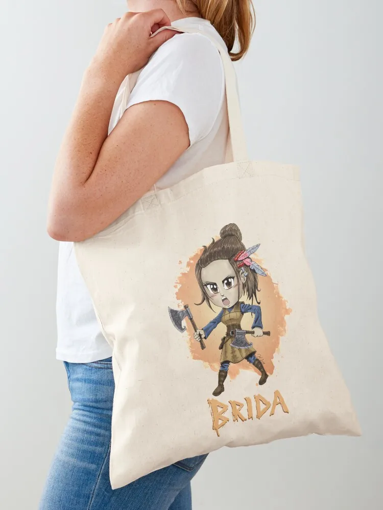 Brida The Last Kingdom Chibi Tote Bag Gift bag tote bag men tote bags cloth bags