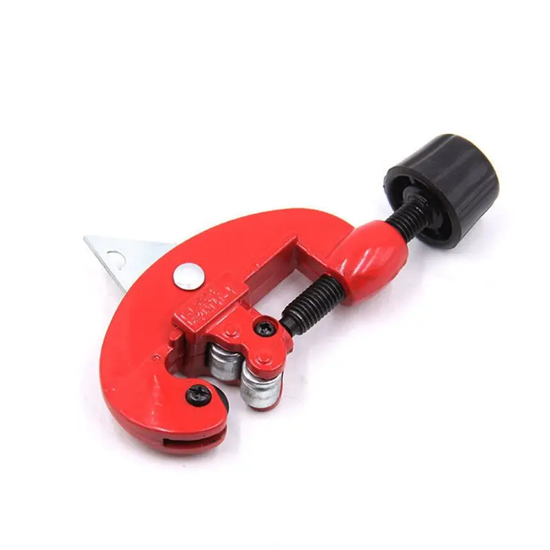 Heavy Duty Screw Feed Tubing Cutter, 3-28mm Tube Cutter Portable Brass Tube Cutter for Pipe Copper PVC Thin Stainless Steel Tube