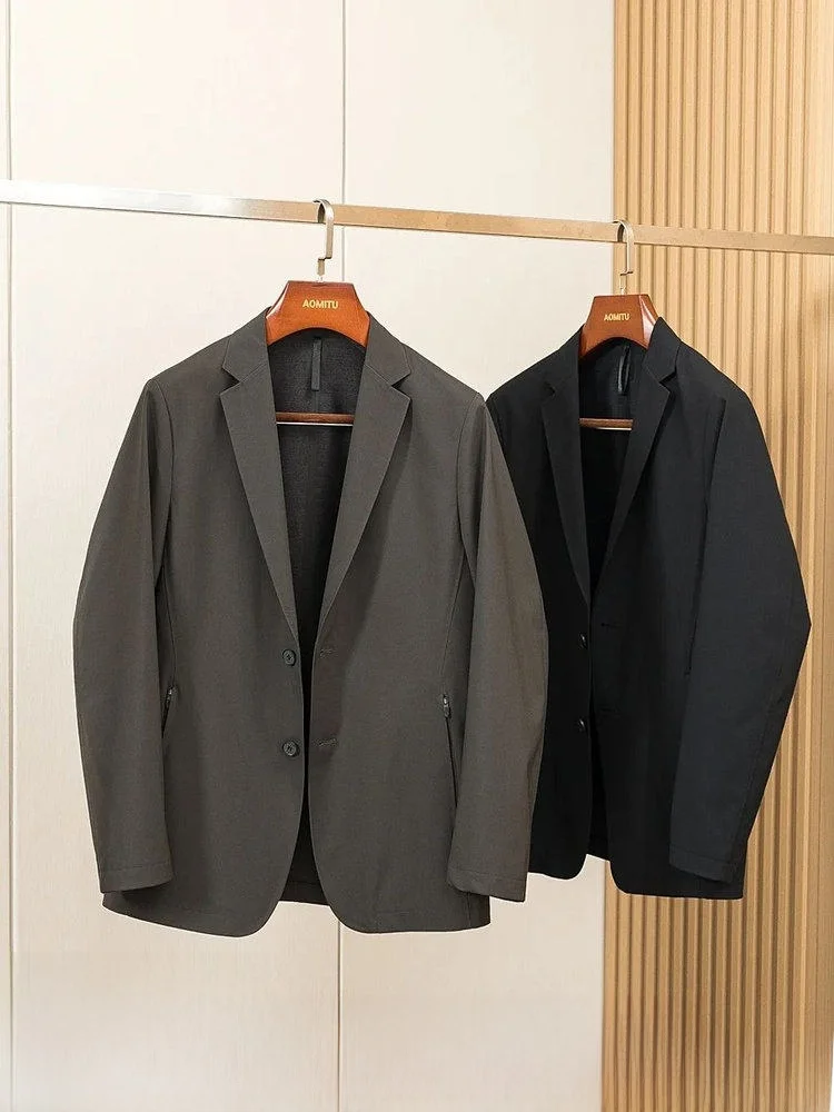 

Высококачественный мужской деловой повседневный костюм Pred Glue, теплая верхняя одежда, осень-зима, новинка, подставка из полиэфирного волокна, длинный све