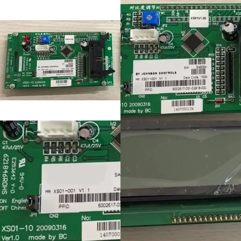 New central air conditioning, display panel 546094 031-02918-000 XS01-10 XS01-70