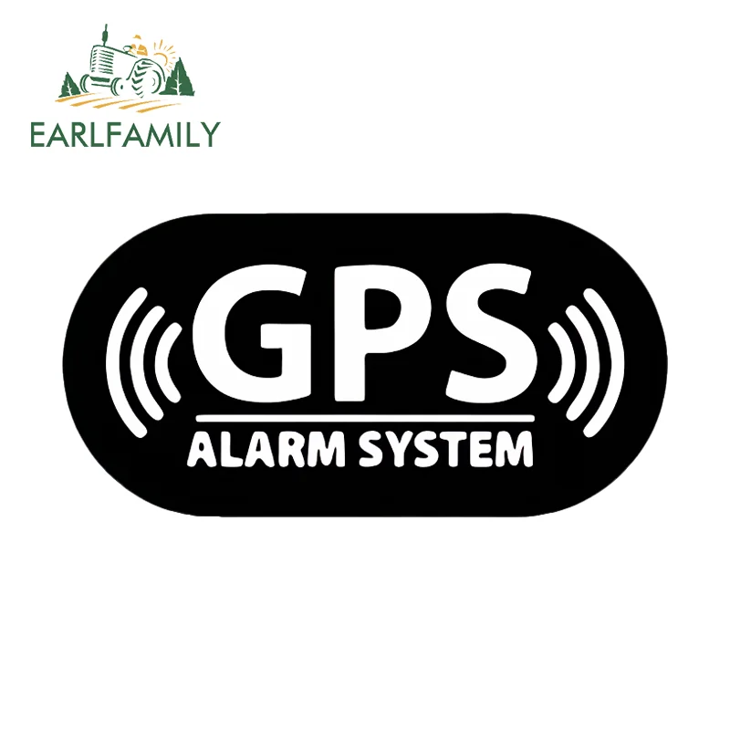 

EARLFAMILY GPS-трекер-сигнализация, наклейка на автомобиль/грузовик, милые мультяшные наклейки на крышку бензобака/багажник, практичные высококачественные автомобильные товары, графика