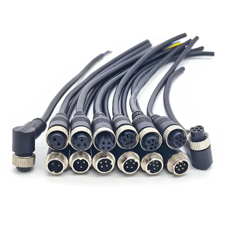 GX16 الطيران كابل توصيل ذكر إلى أنثى 2 3 4 5 6 7 8 9 10 دبوس مع خط موصل 16 مللي متر مقبس الطيران 30 سنتيمتر-3 متر تمديد الحبل #5