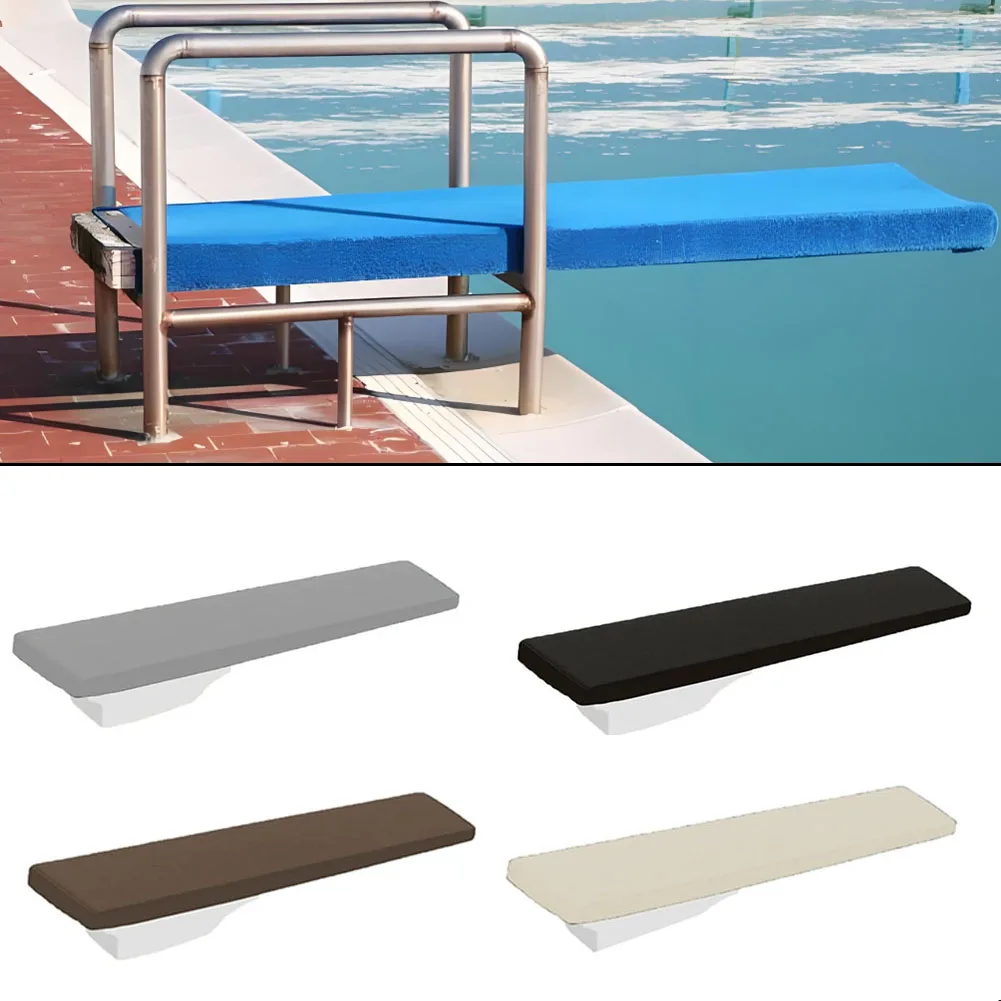 

210D Pool Diving Board Cover: Dustproof, Weather Resistant, Sunscreen 3 Sizes Swimming Pool Springboard Cover