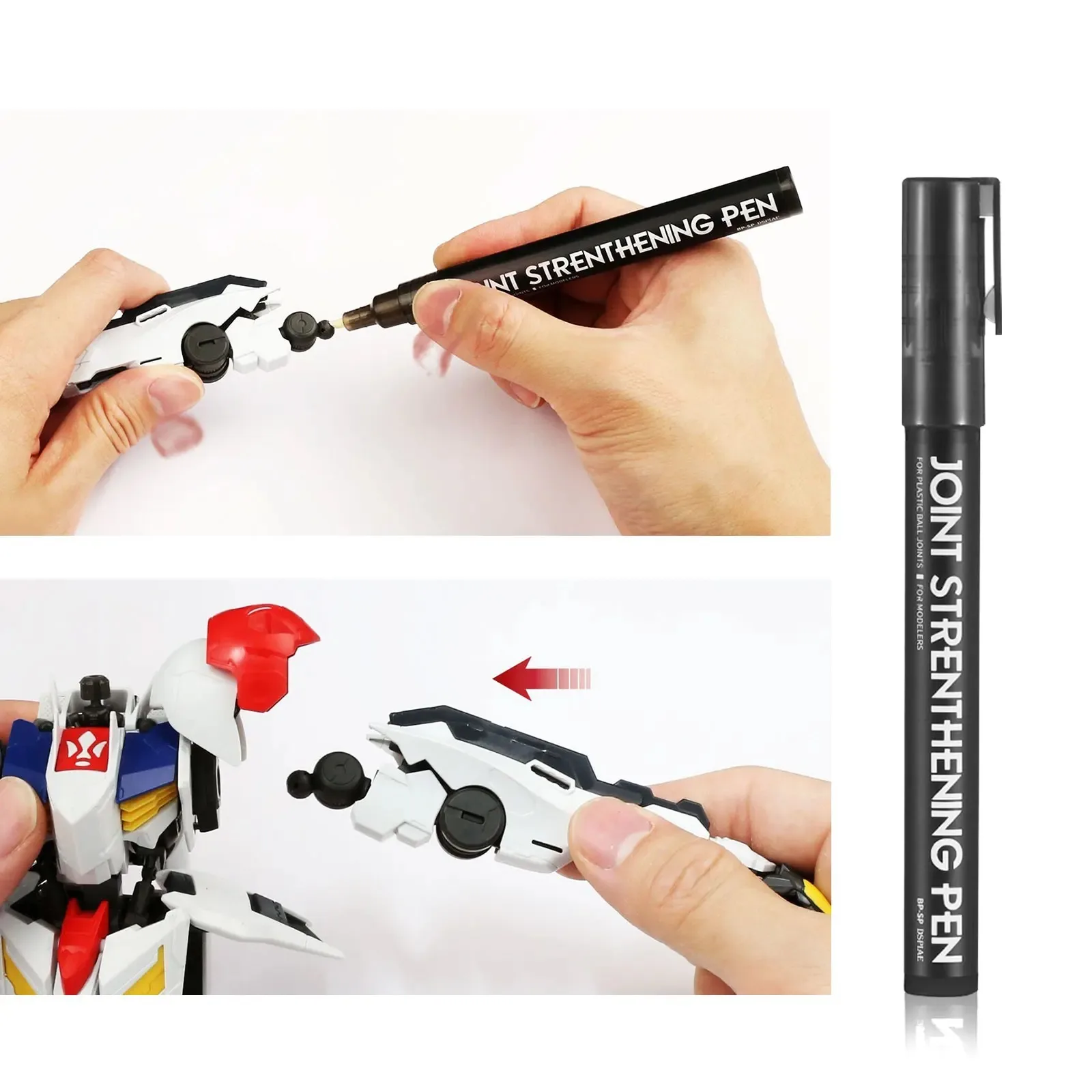 DSPIAE BP-SP Professional-Grade Plastic Joint Strenthening Pen for Gundam Mecha Model Military Assembly Glue Pen Model Repairing