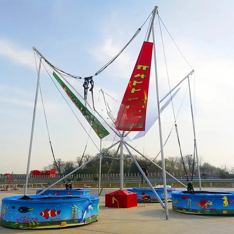 Trampoline set for children of all ages - made of polypropylene for safe and fun outdoor play