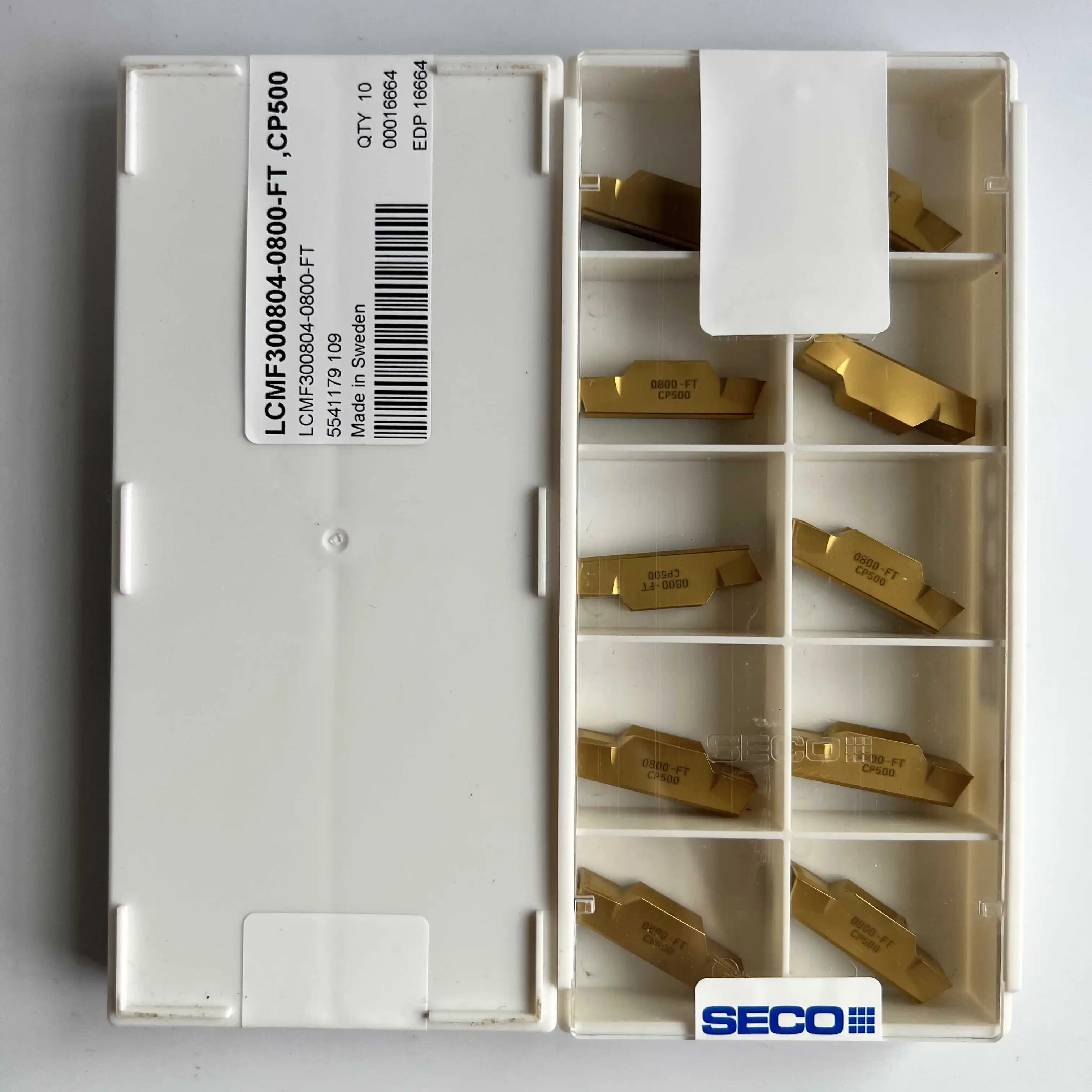 

LCMF300804-0800-FT,CP500/лезвия из карбида 10 штук
