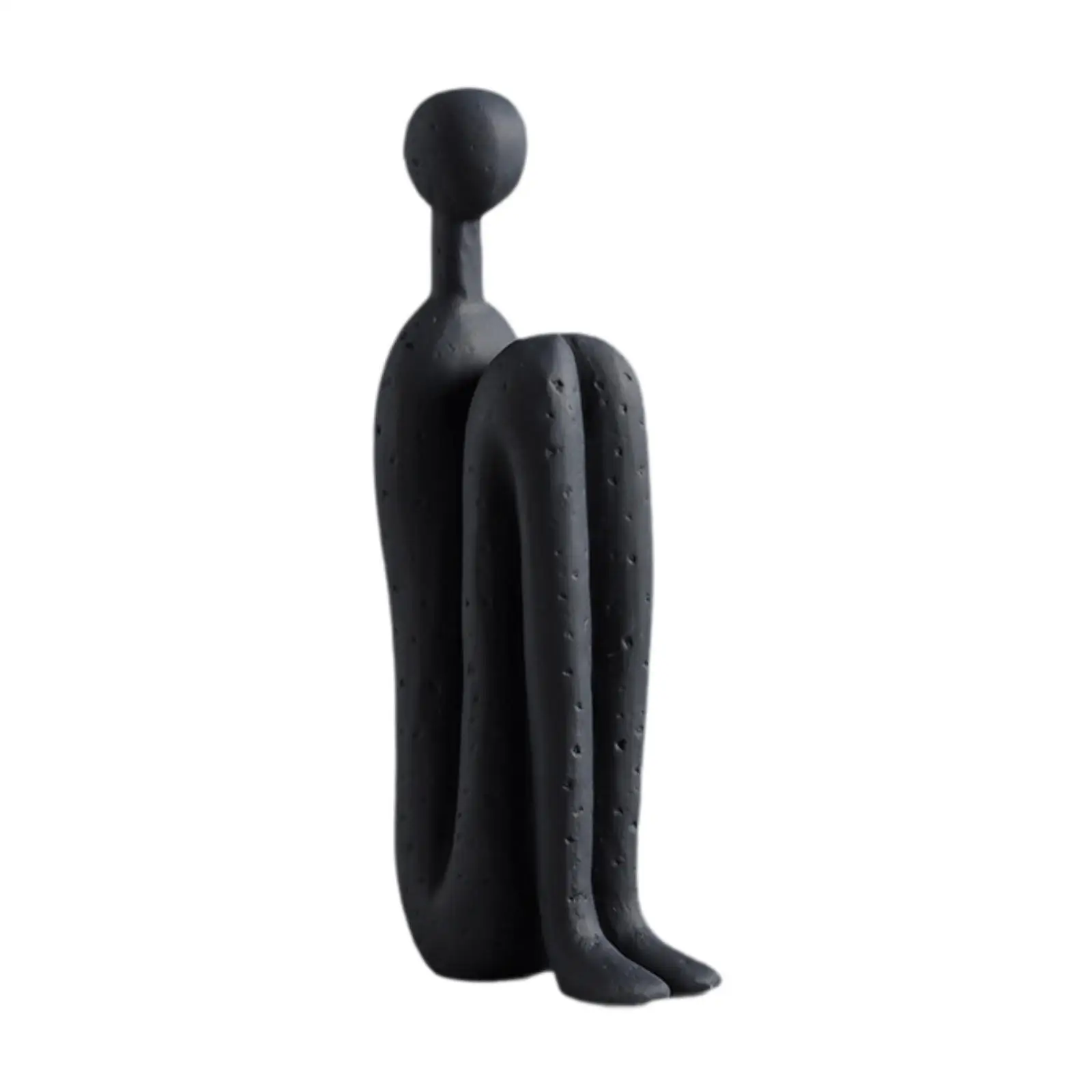 Free shipping Abstract Figure Sculpture Modern Statue Tabletop Ornament Decorative Figurine for Desks