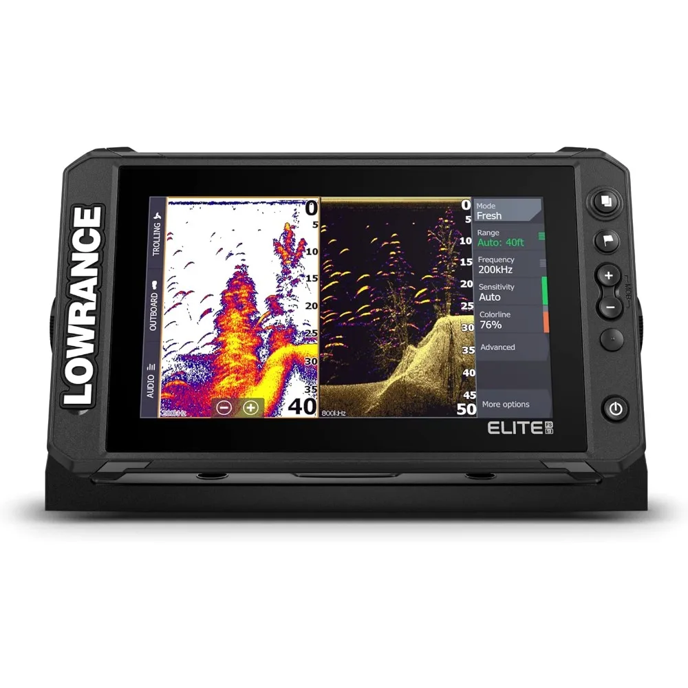 

Elite FS 9 Fish Finder with Active Imaging 3-in-1 Transducer, Preloaded C-MAP Contour+ Charts