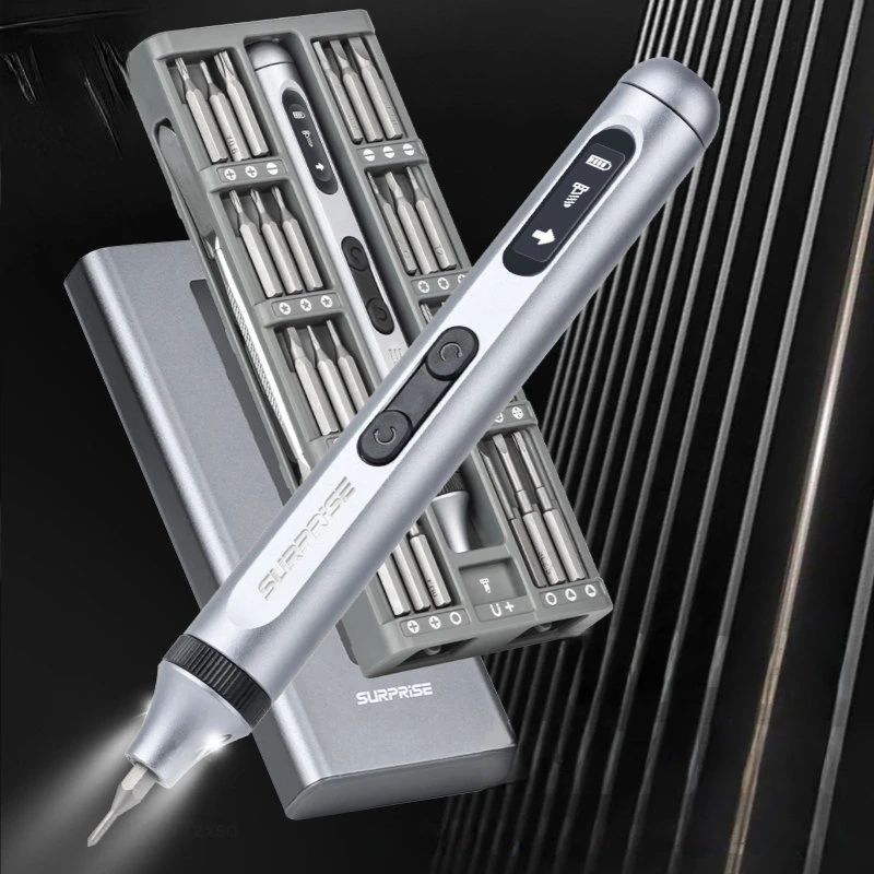 Imagem -03 - Xiaomi Precision Conjunto de Chave de Fenda Elétrica tipo c Chave de Fenda sem Fio de Carregamento Rápido Ferramenta Elétrica Doméstica Silenciosa e Durável