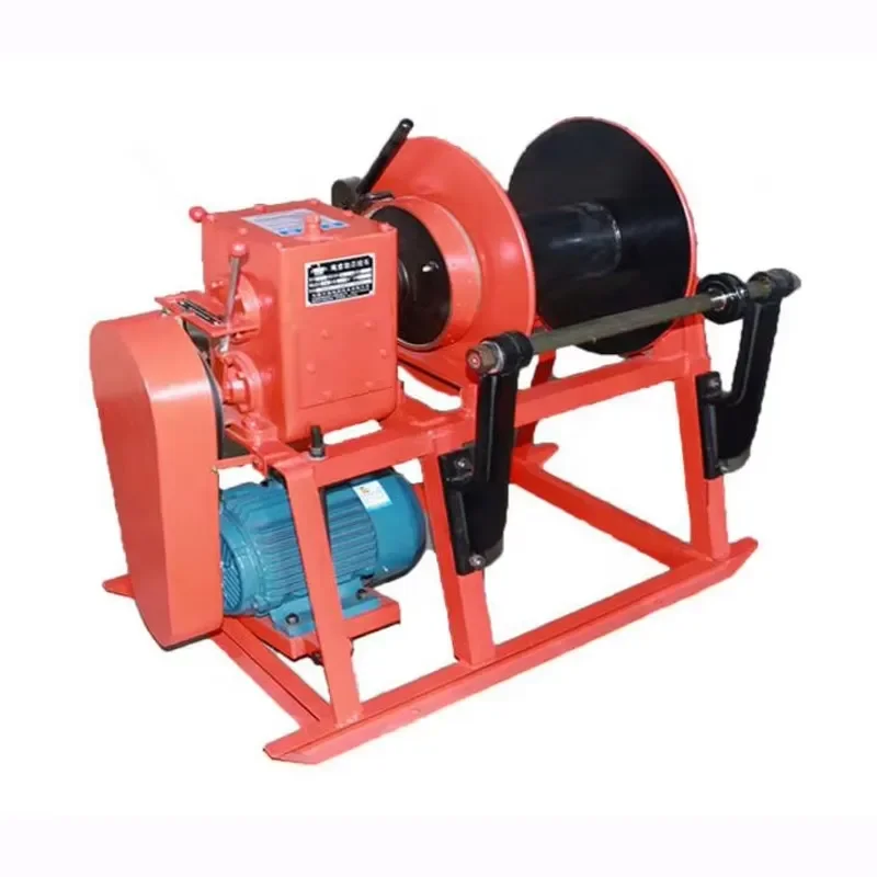 2026 CE Geotec Wuxi 1000m 1500m 3000m High Quality Geological Wireline Winch Steel Rod Pulling Winch for Core Drilling