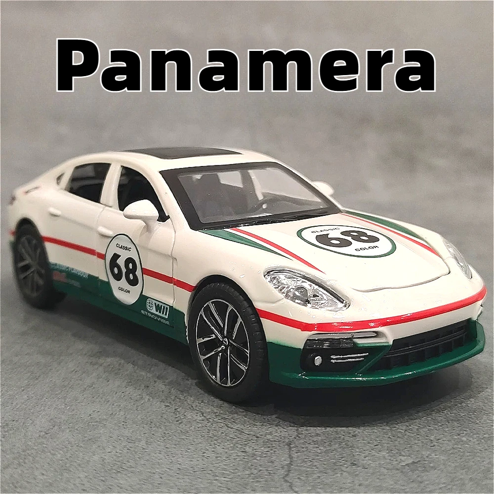 

1:32 Scale Panamera Macan Model Car Toy Doors Opened Pull Back Alloy Diecast Sports Cars Models Home Decor Decoration
