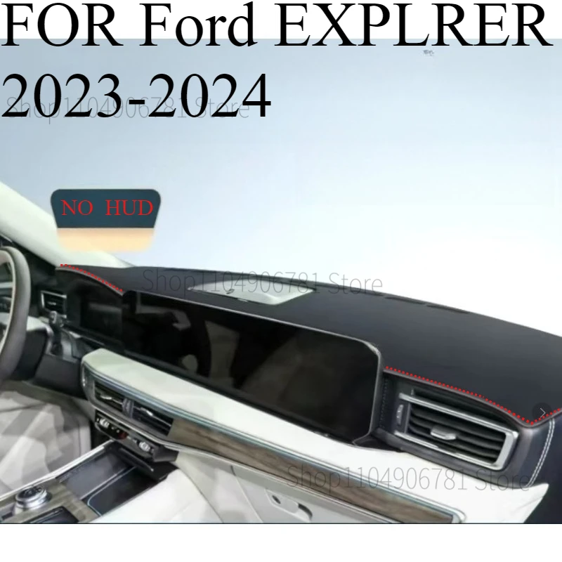 

Для Ford EXPLRER 2023-2024 автомобильный коврик для приборной панели, коврик для приборной панели, солнцезащитный козырек, чехол для приборной панели, аксессуары для ковров