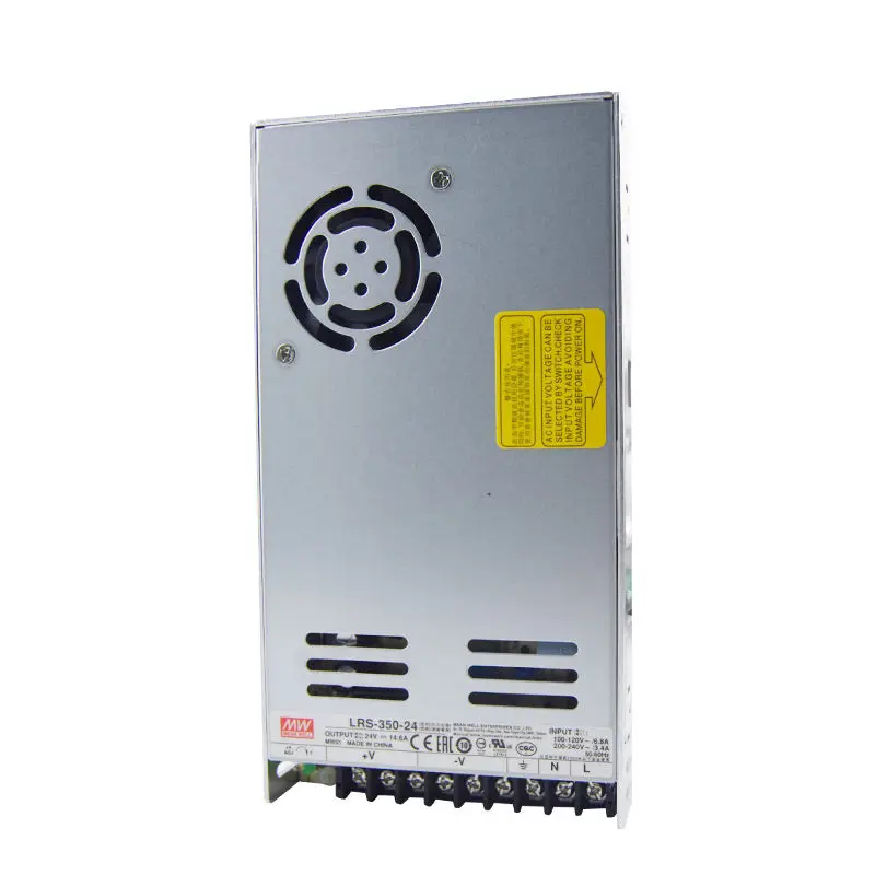 24V 14.6A Single Output 350W Meanwell Switching Power Supply LRS-350-24 for Power Equipment