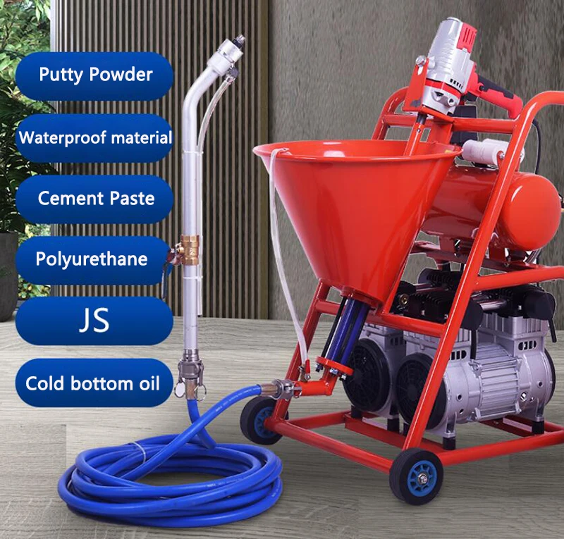 

Putty powder Cement slurry Grouting Spraying machine High power Cold primer Polyurethane Waterproof Fireproof Coating Sprayer