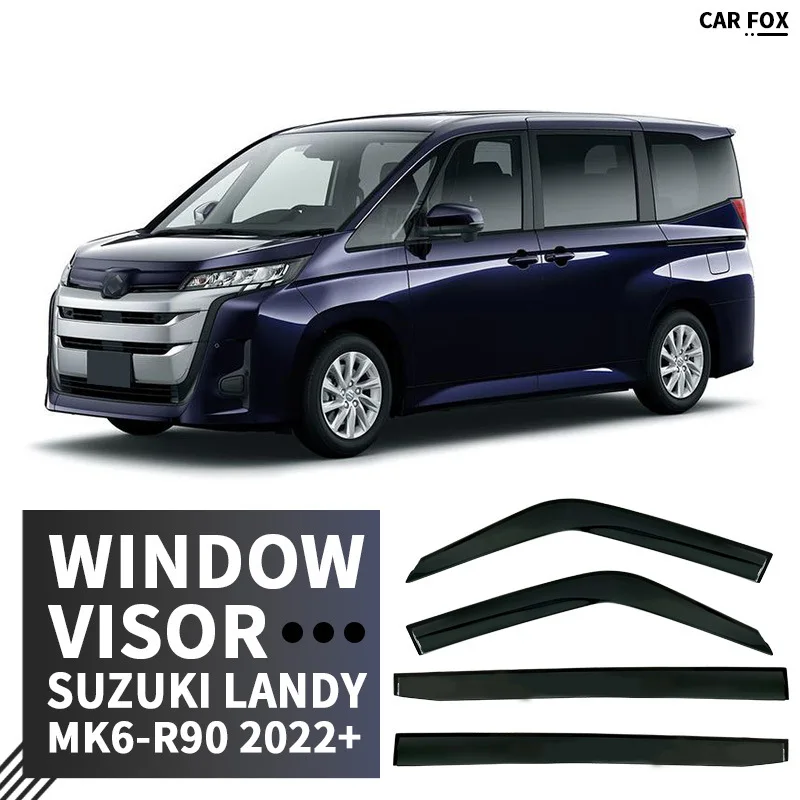 

For SUZUKI Landy 2007-2022+ Car Window Visor Awning Shelters Windshield Side Window Rain Sun Shade Auto Accessories