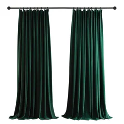 Simple light luxury velvet velvet Nordic mink velvet curtains thickened velvet curtains for living room and bedroom