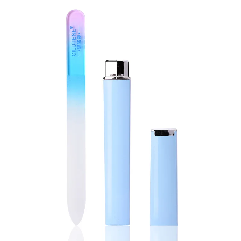 내구성 페디큐어 장식, 도매 매니큐어 장치, 크리스탈 유리 유리 네일 파일, 페디큐어 네일 도구, 크리스탈 Gl