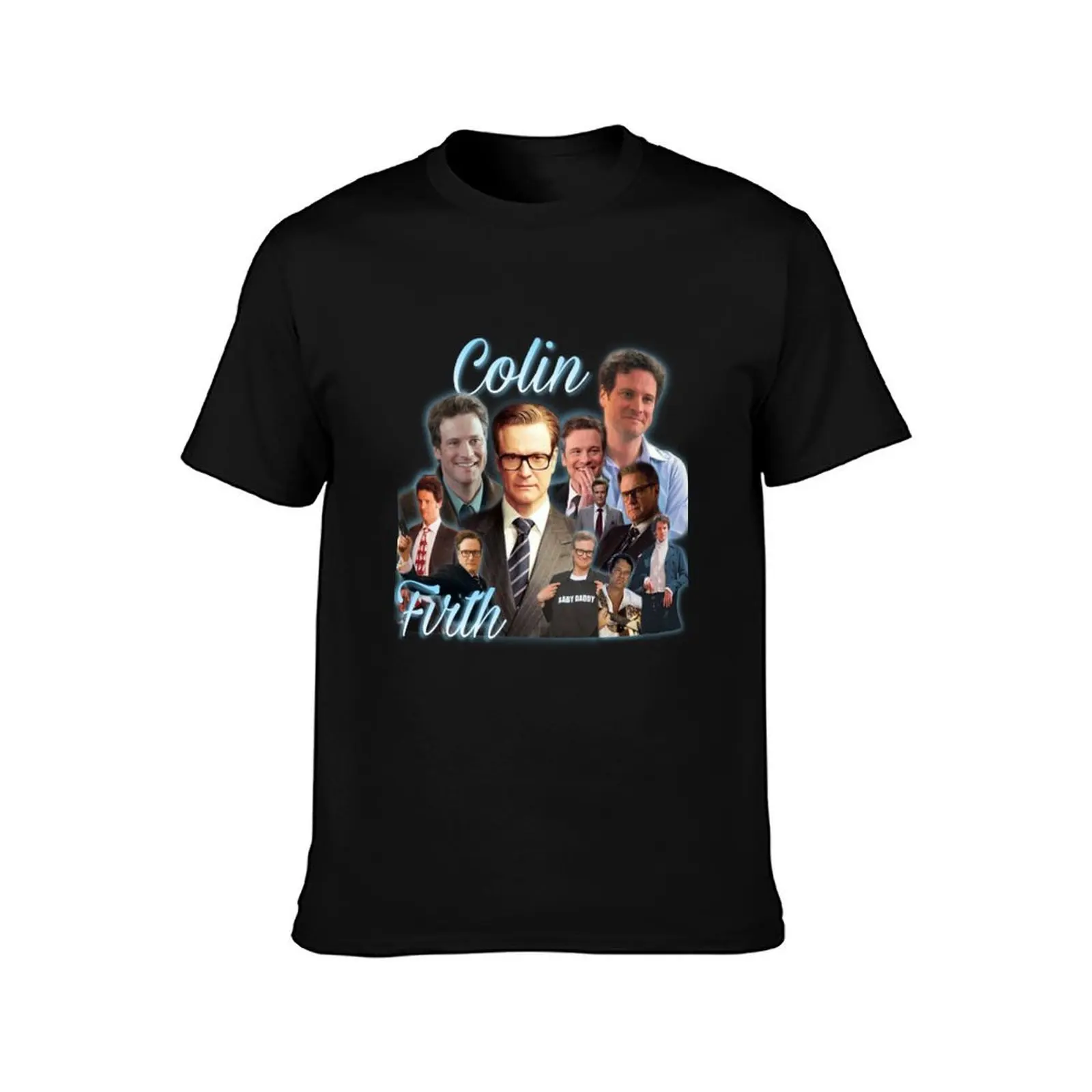 Colin Firth Supremacy T-Shirt Summer Casual Cotton Tee Oversized Streetwear Tops Vintage Graphic Print Unisex Men Women