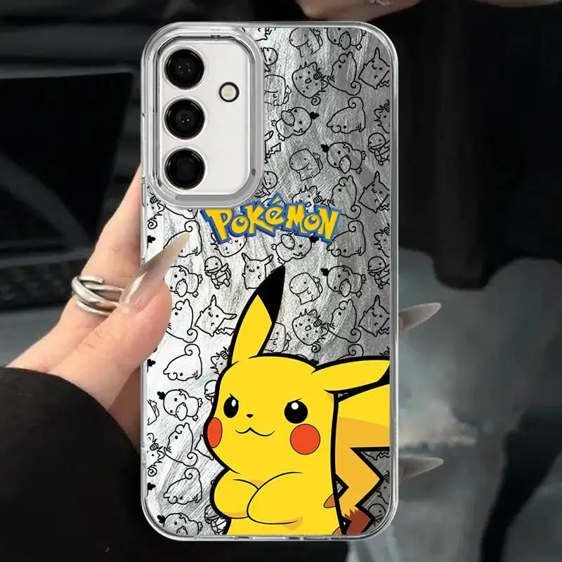 Cartoon Poke_mon Cute phone Case for Galaxy A11 A12 A14 A15 A23 A52 A72 4G 5G A13 A22 A24 A32 4G A25 A34 A34 A53 A55 A73 5G