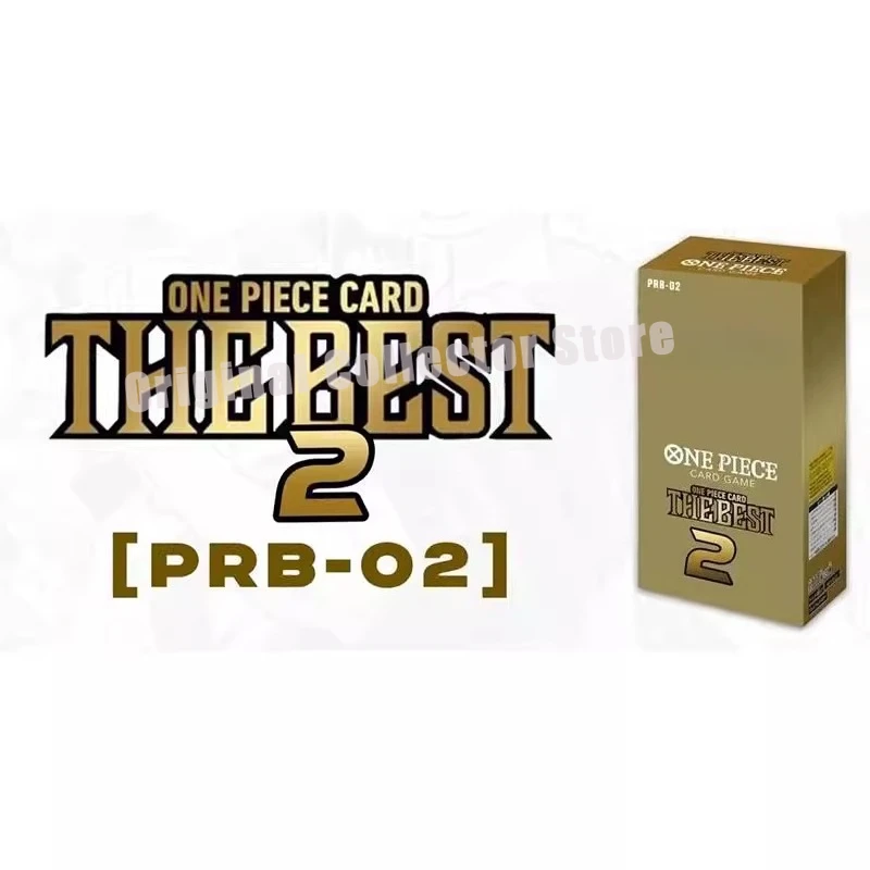 オリジナルバンダイワンピースカード OPCG 本物の日本 PRB02 全時代コレクション Vol.2 補充バッグオリジナルボックス