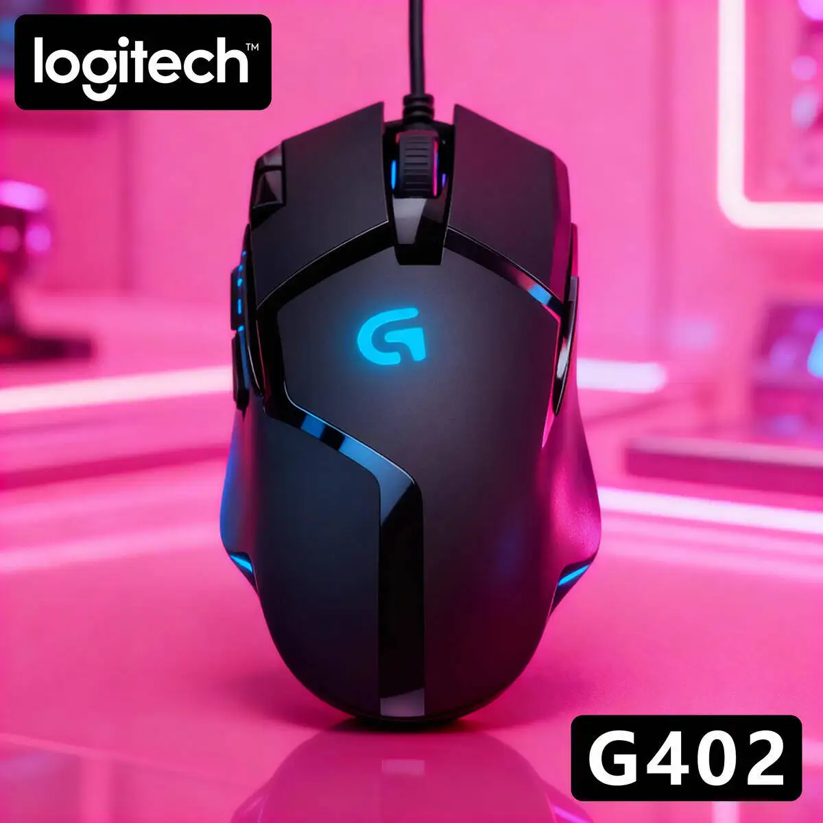 

Logitech G402/G304G203Мультимодельная игровая мышь Легкая мышь для бизнеса, офиса, дома, ноутбука, настольного компьютера, мышь с несколькими устройствами